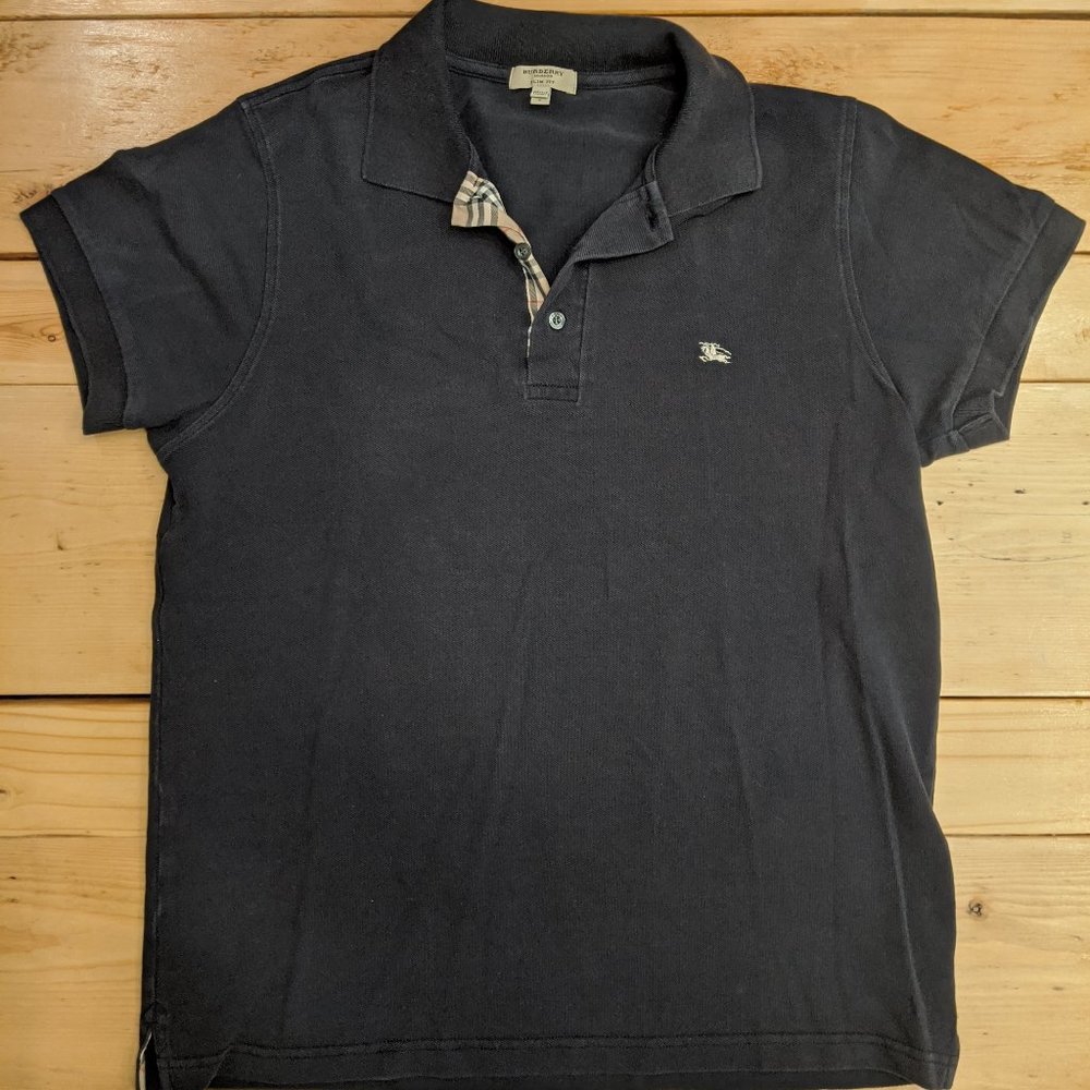 Burberry Black Polo - Slim Fit (L)
